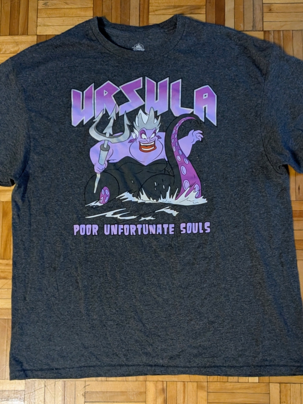 Disney Parks Ursula Poor Unfortunate Souls T-Shirt Men's XL The Little Mermaid